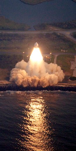 Illustration for article titled An Experimental Rocket Soars Over The Coast, On Its Way To A Pre-Planned Disaster